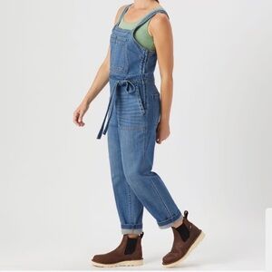 Duluth Trading Co Women’s 14 Daily Denim Jumpsuit Overalls